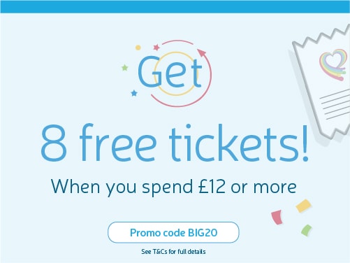Get 8 free lottery tickets online