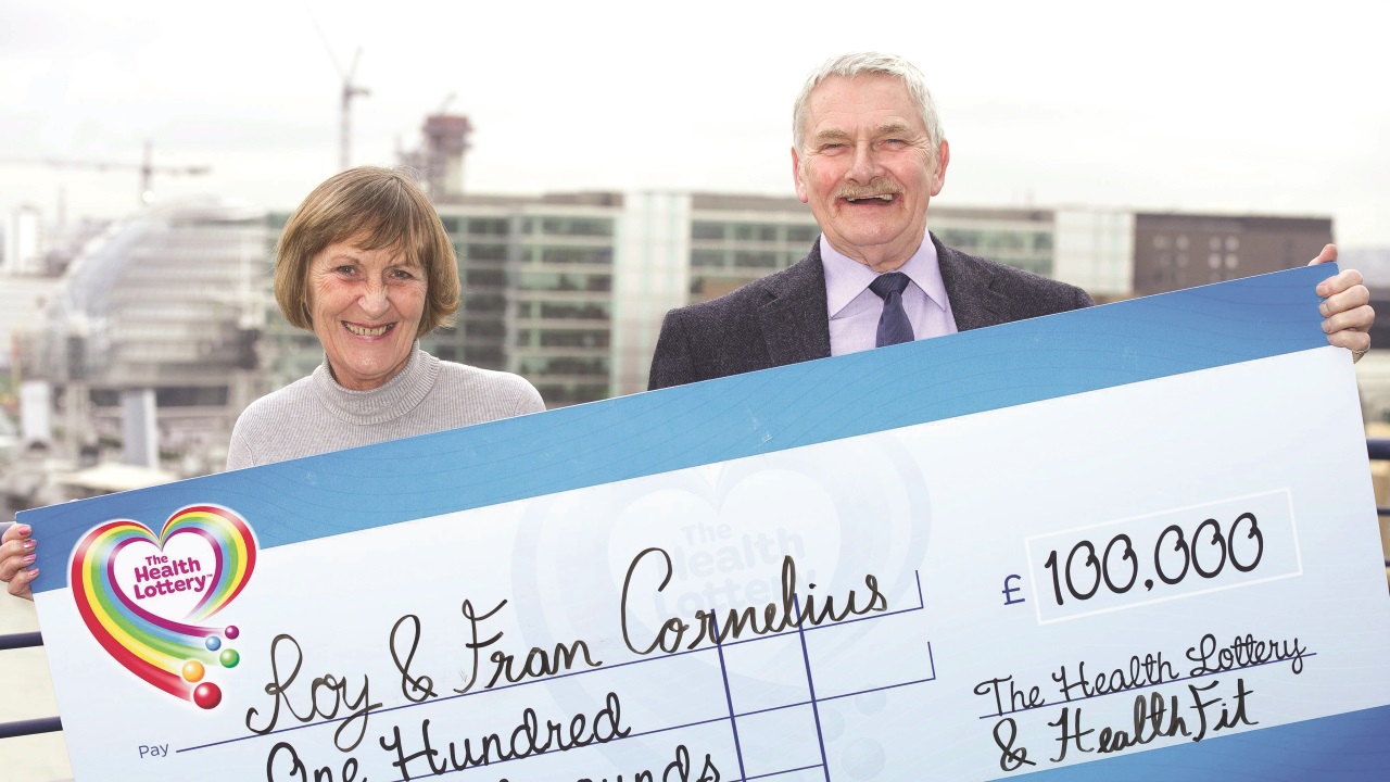 Roy and Fran win £100,000!