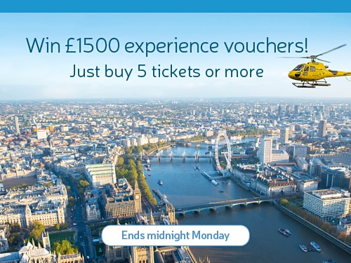 Win 1500 pounds in online charity lottery