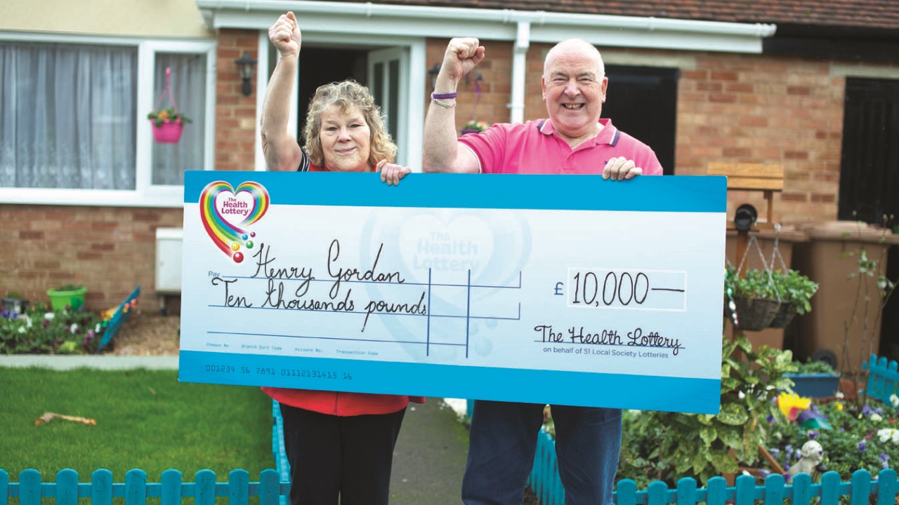 Mr Gordon becomes a winner with QuickPick